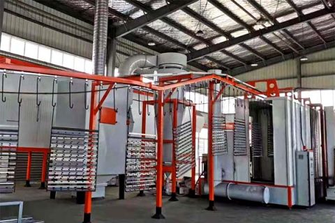 護欄粉末噴涂設(shè)備